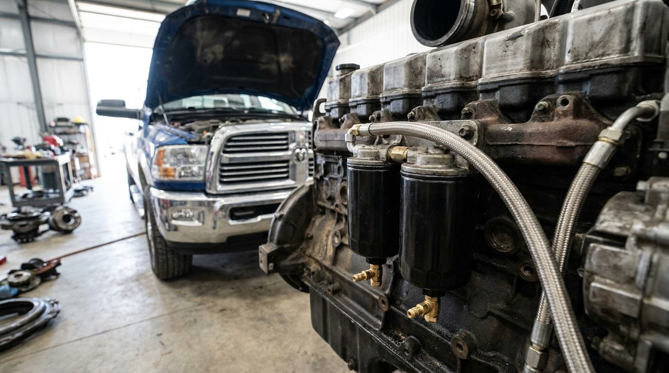 Hero image for 2024 Ram 2500 Fuel Filter Location: How the System Is Laid Out and How to Find Yours