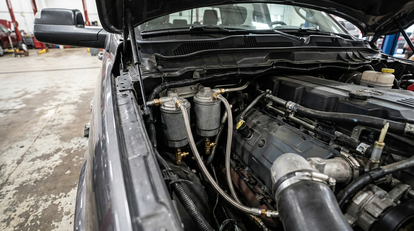 Hero image for How Many Fuel Filters Does a 6.7 Cummins Have? Two — Here Is Where They Are